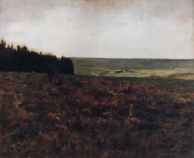 Fernand Khnopff Heaths in the Ardennes oil painting image
